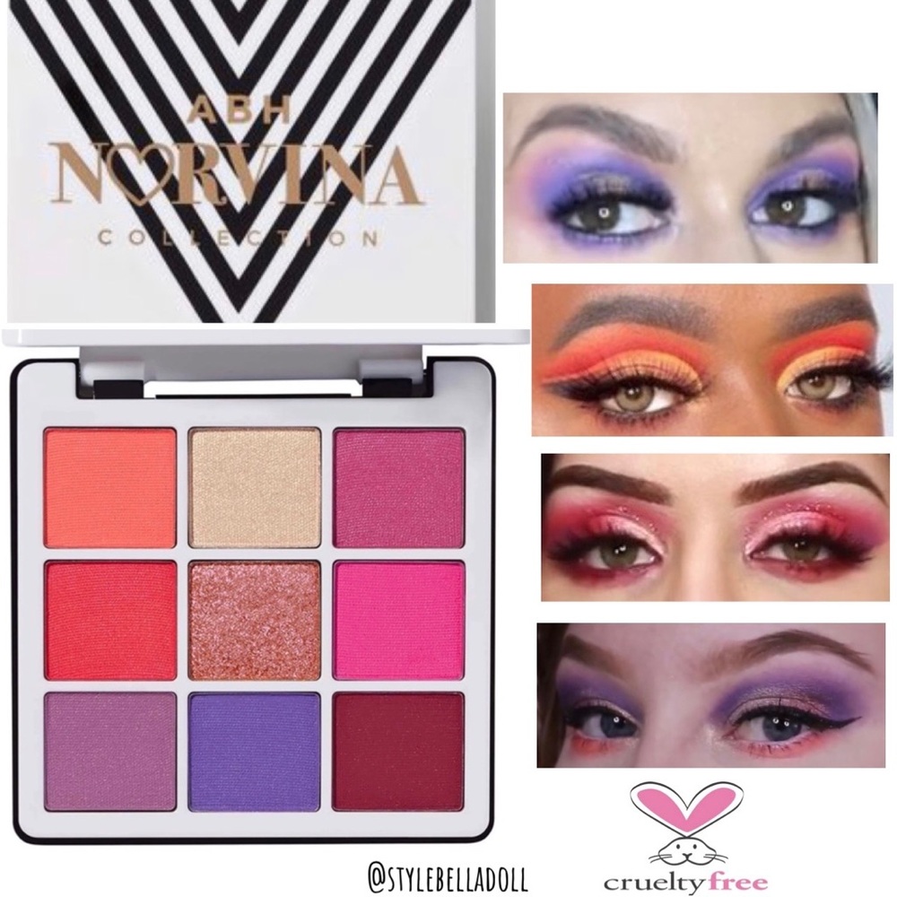 🆕 ABH Mini NORVINA Pro Pigment Eyeshadow Palette Vol. 1